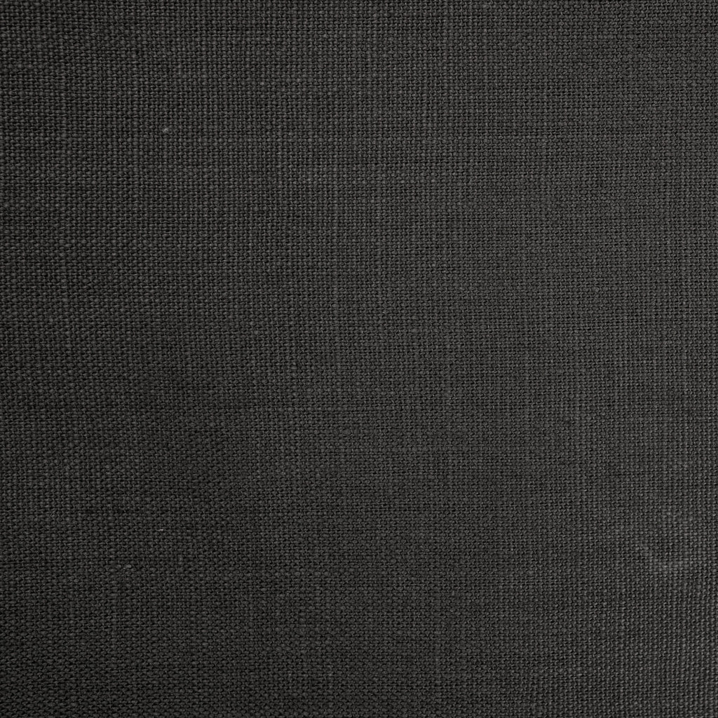 _300 | clay charcoal - ann rees: A luxurious charcoal-colored linen fabric with an elegant shimmer, perfect for adding a touch of sophistication and depth to your living space.