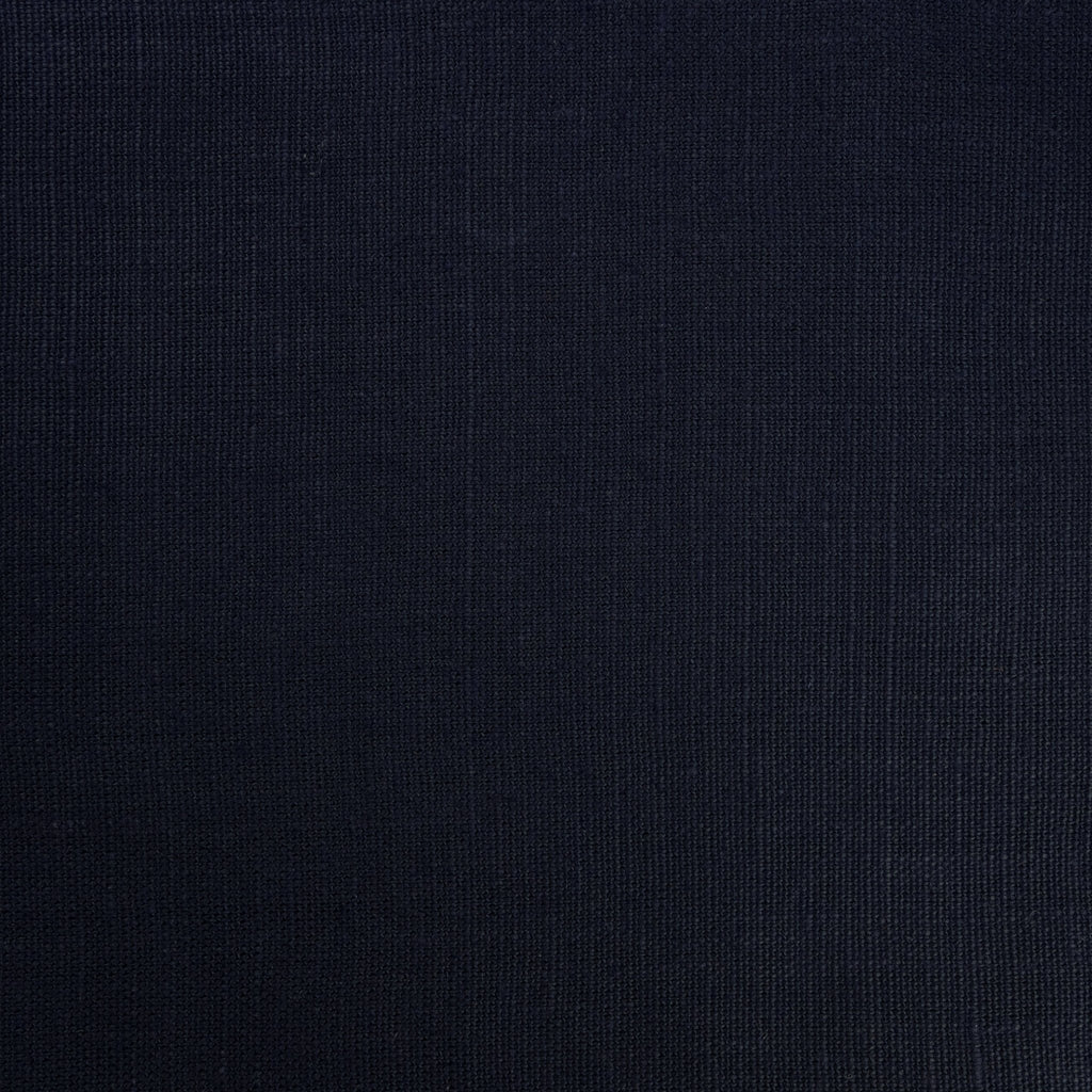 _300 | clay navy - ann rees: A luxurious navy blue linen fabric with an elegant shimmer, perfect for enhancing your home decor with timeless elegance.