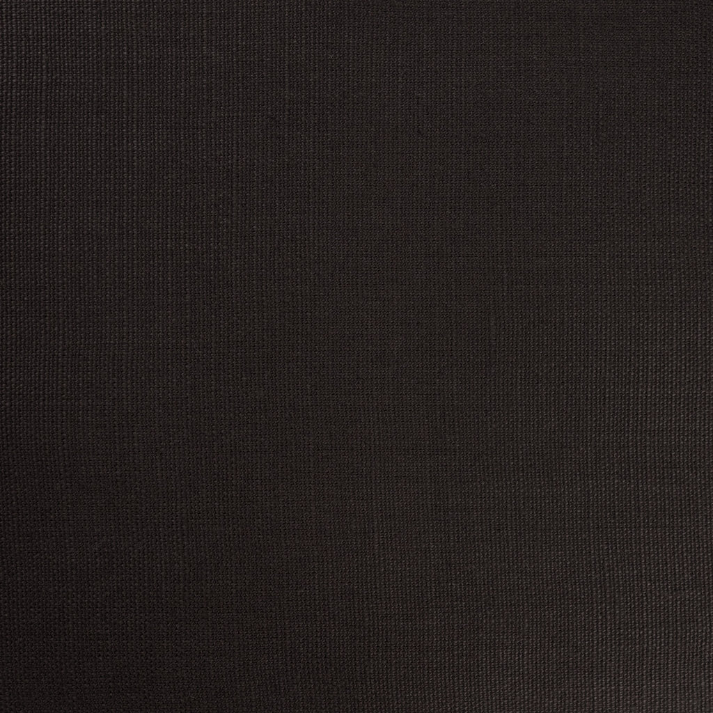 _300 | clay sigaro - ann rees: A luxurious almost-black linen fabric with a hint of brown and an elegant shimmer, perfect for adding depth and sophistication to your living space.