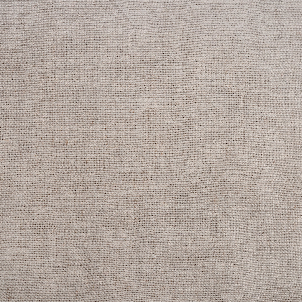 _200 | scandi oatmeal - ann rees: A heavier linen fabric in a contemporary beige color, perfect for adding a touch of modern elegance to your interior design.
